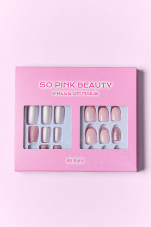 SO PINK BEAUTY Press On Nails 2 Packs