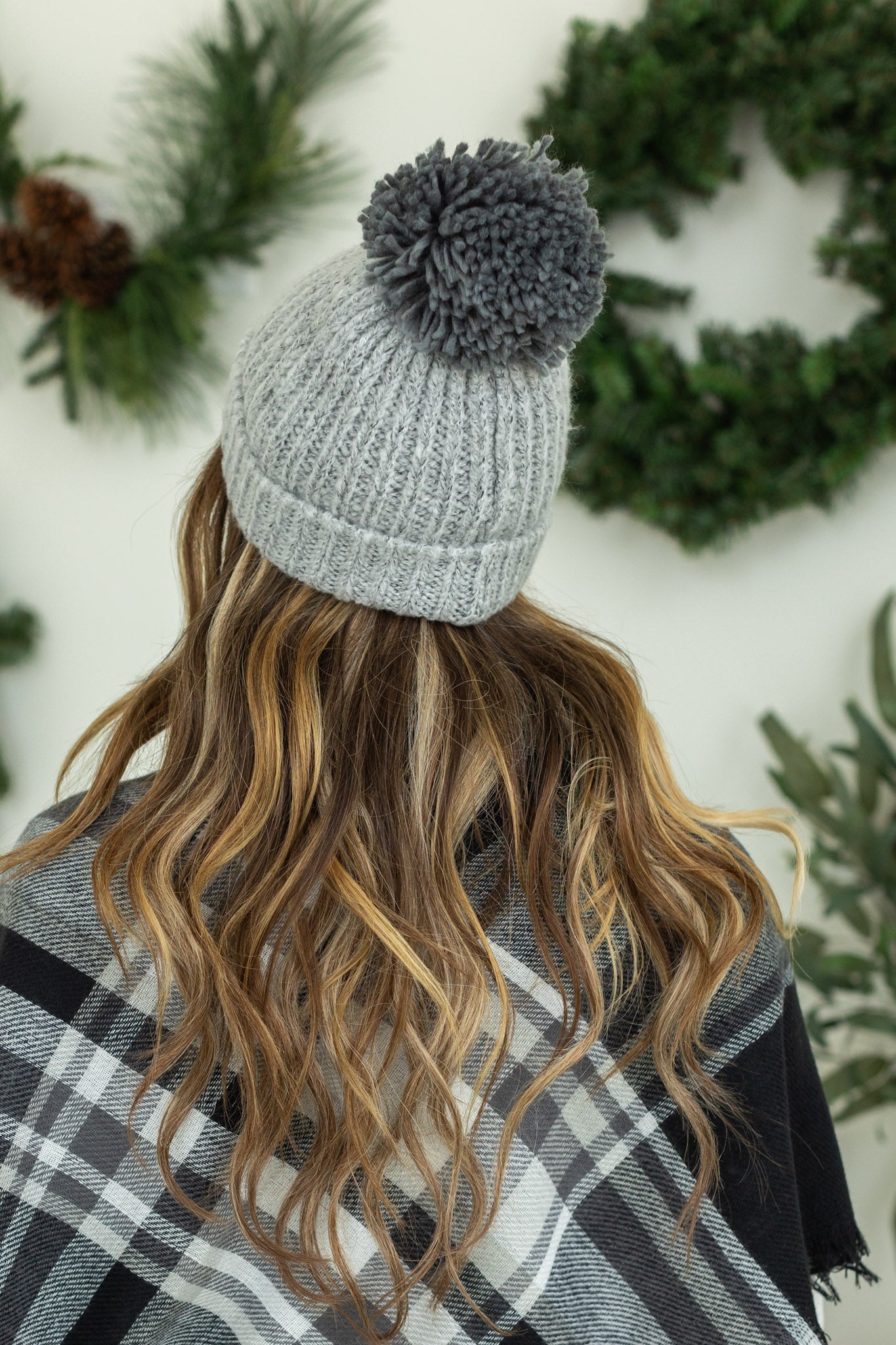 IN STOCK Heather Grey Beanie | Women's Knit Hat