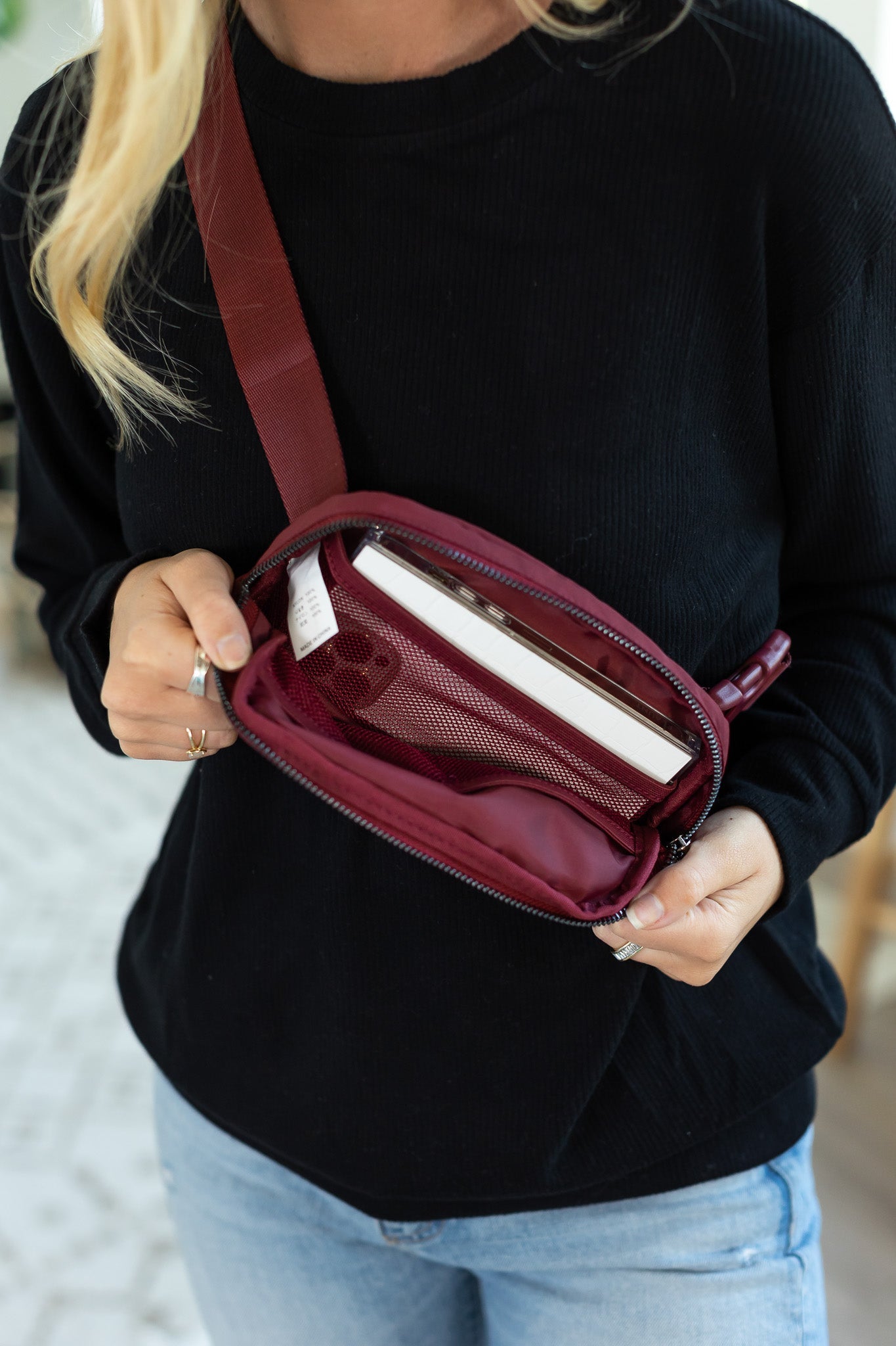 IN STOCK Bum Bag - Wine | Women's Fanny Pack