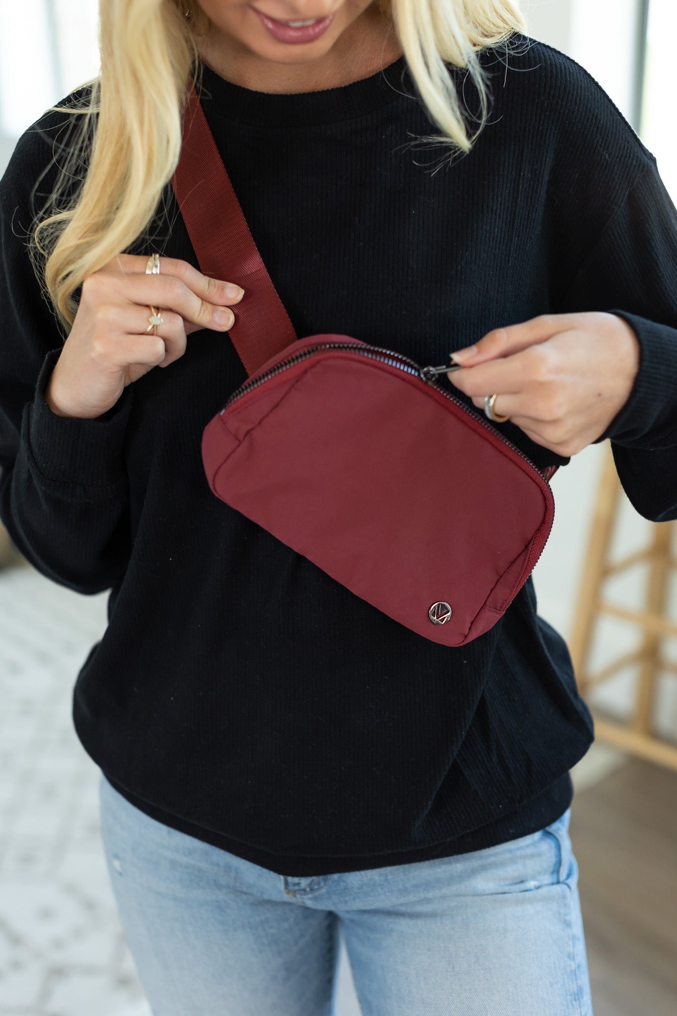 IN STOCK Bum Bag - Wine | Women's Fanny Pack