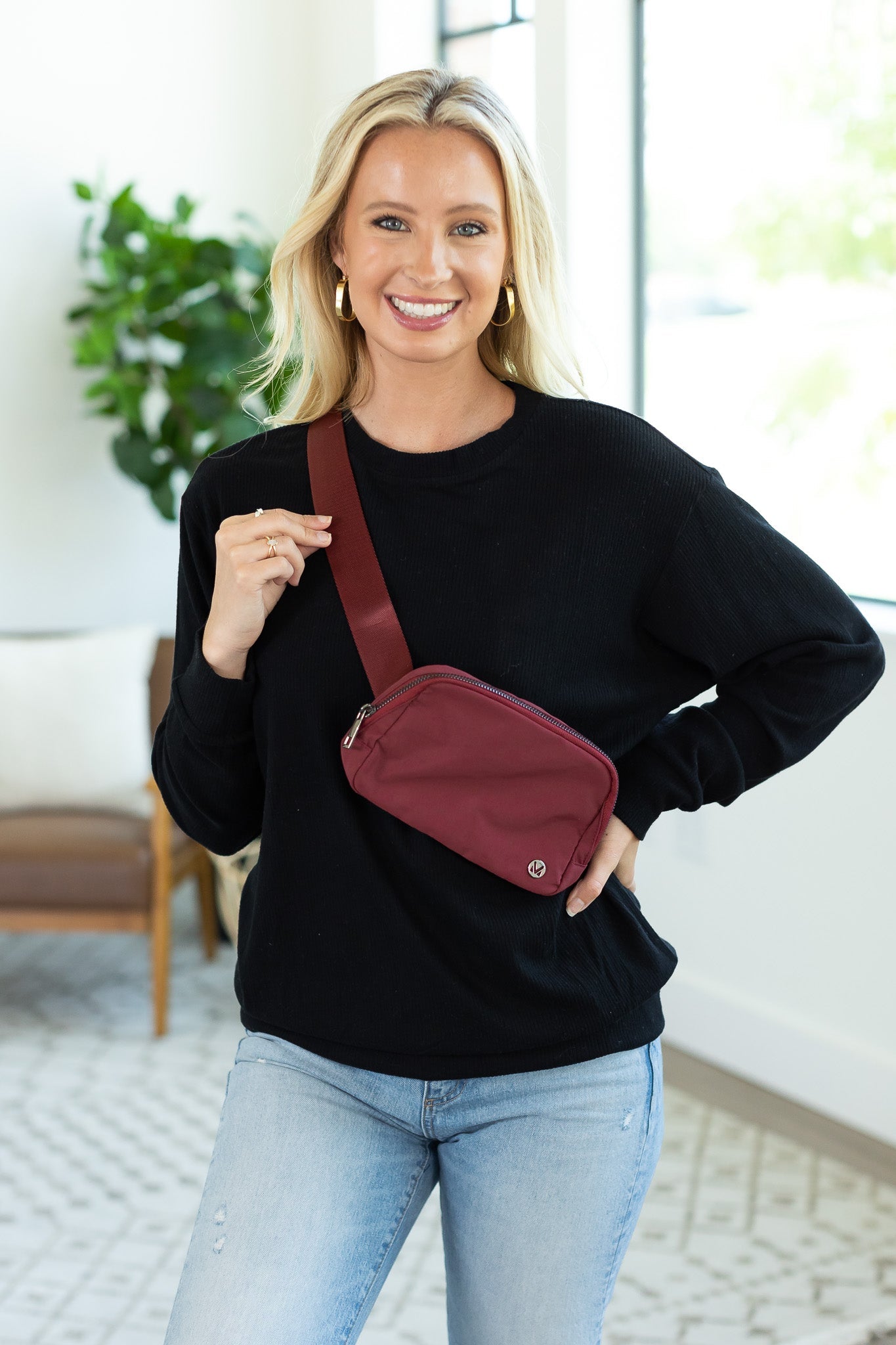 IN STOCK Bum Bag - Wine | Women's Fanny Pack