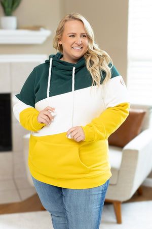 IN STOCK Lizzie Women's Hoodie | Green Bay Green, White, Yellow