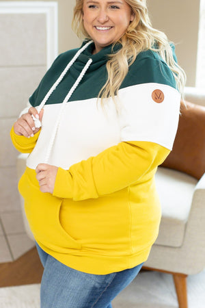 IN STOCK Lizzie Women's Hoodie | Green Bay Green, White, Yellow