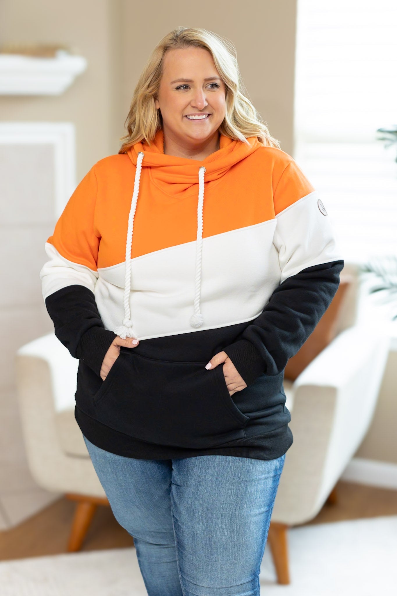 IN STOCK Lizzie Women's Hoodie | Cincinnati Orange, White, Black