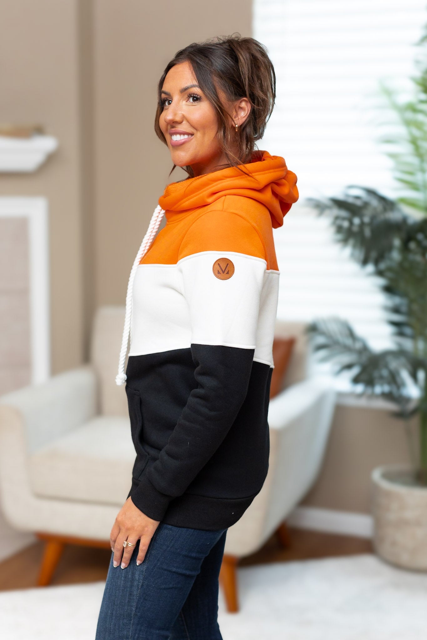 IN STOCK Lizzie Women's Hoodie | Cincinnati Orange, White, Black