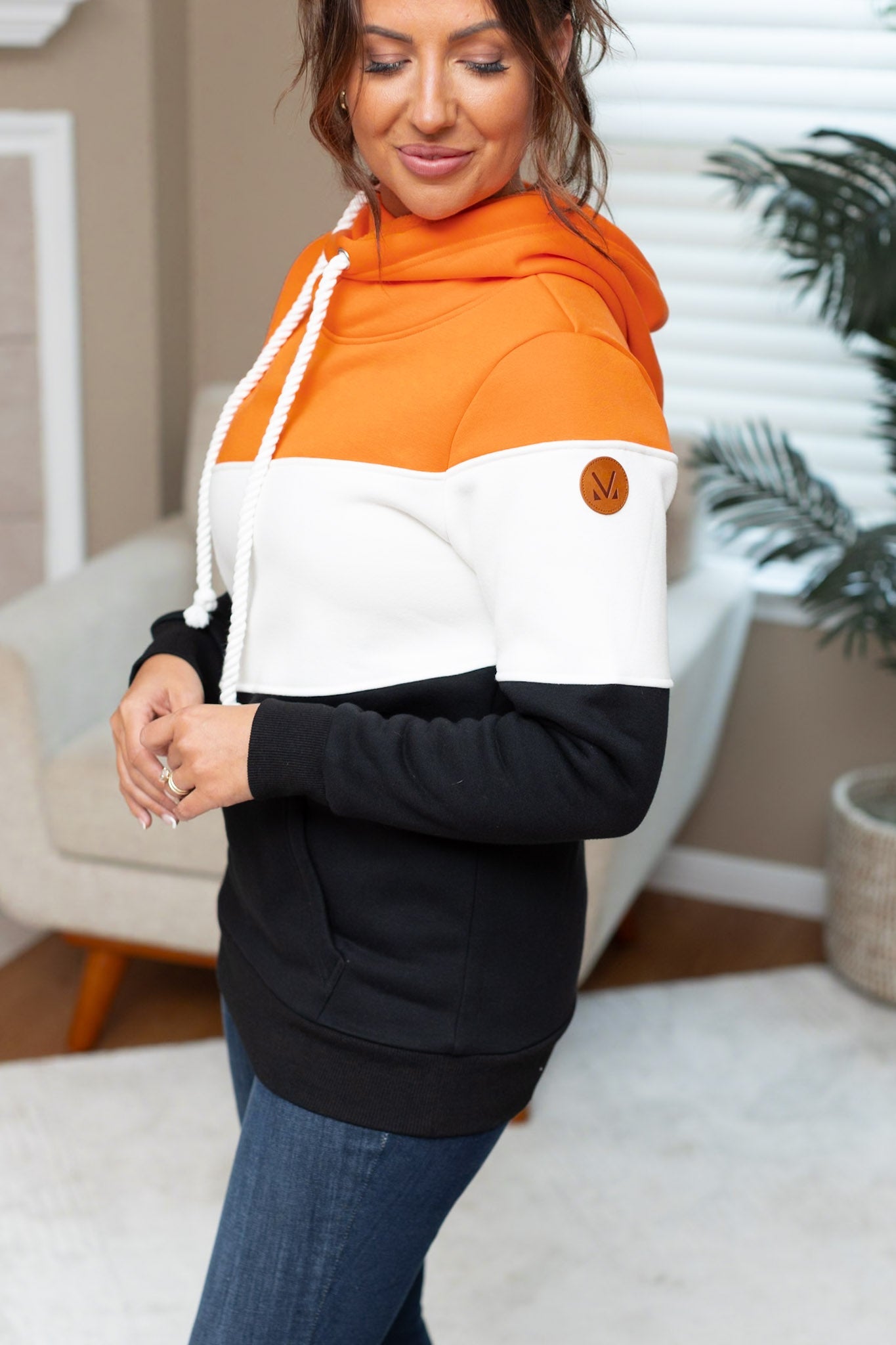 IN STOCK Lizzie Women's Hoodie | Cincinnati Orange, White, Black