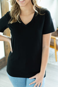 IN STOCK Olivia Tee - Black | Women's Short Sleeve