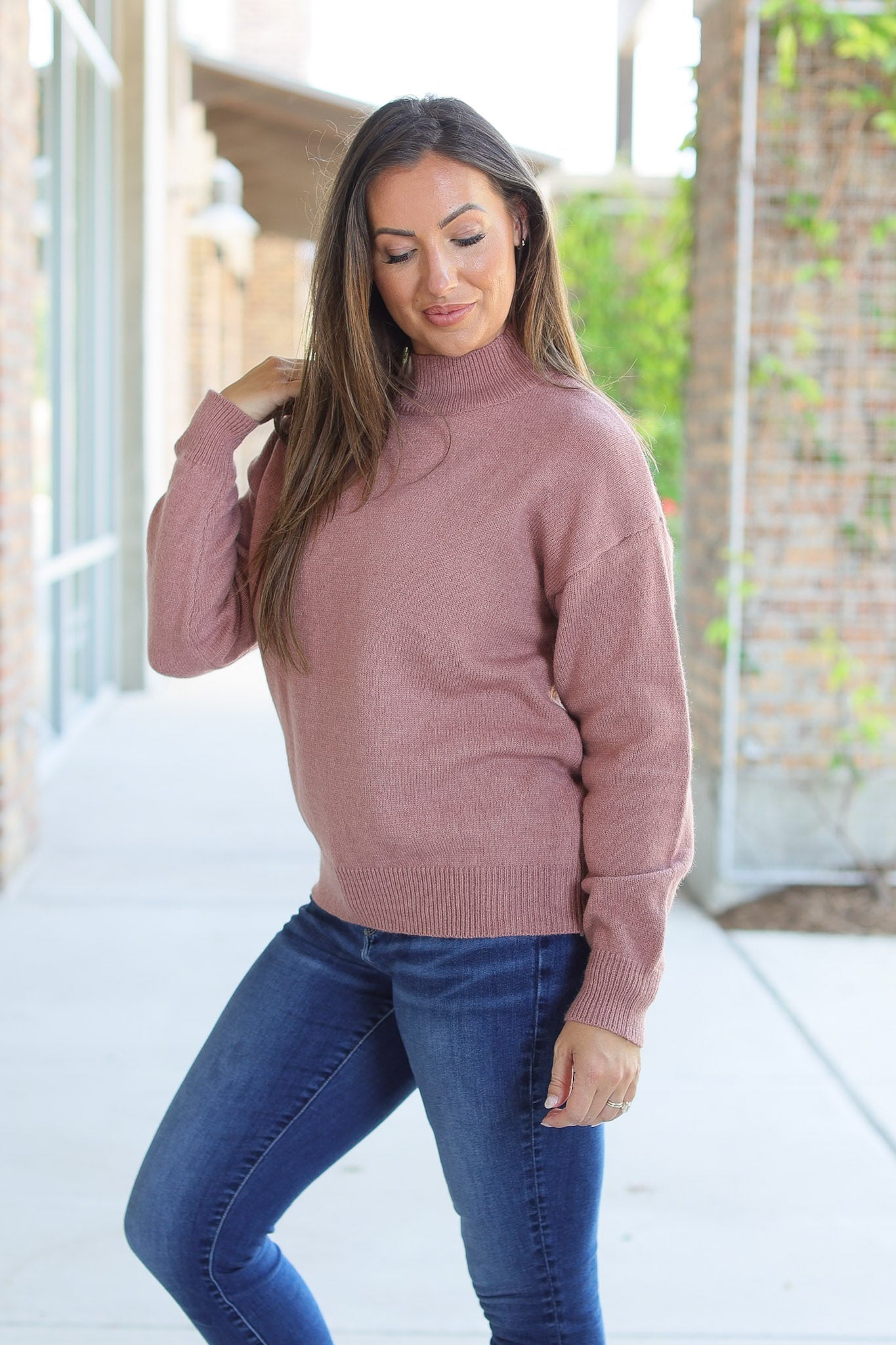 IN STOCK Molly Sweater - Mauve