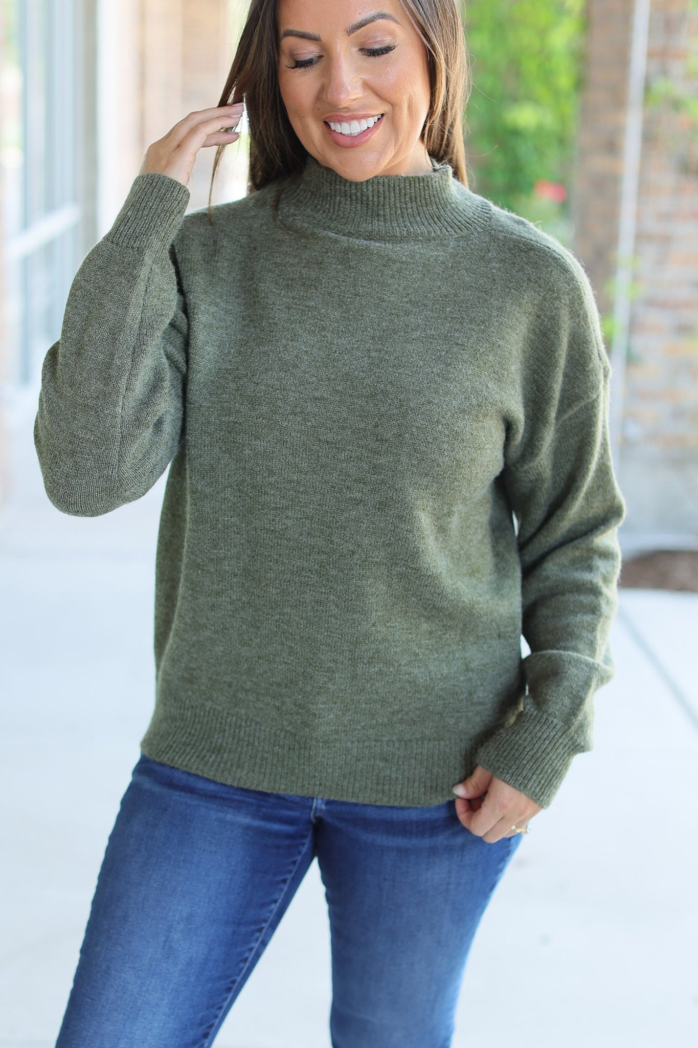 IN STOCK Molly Sweater - Olive