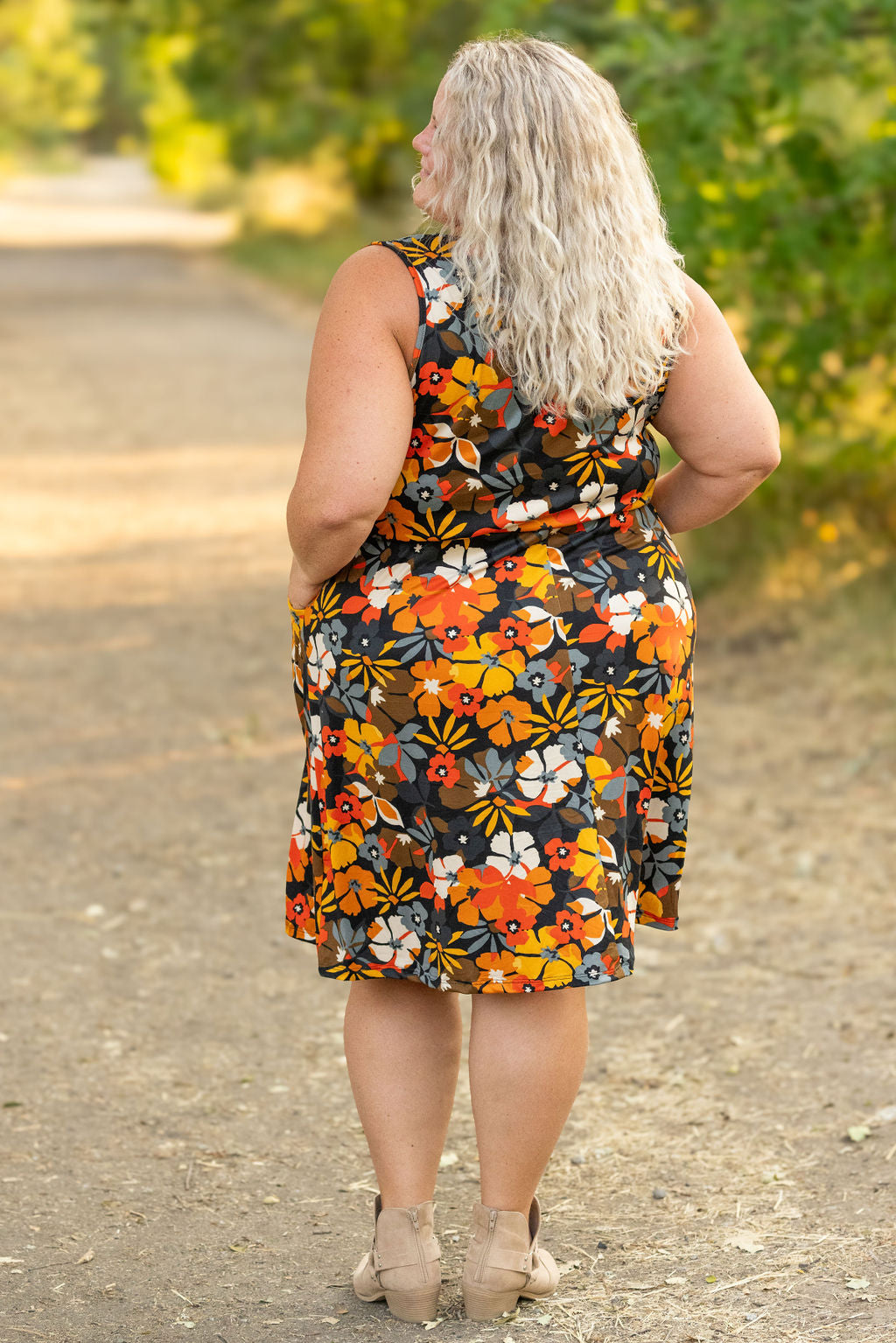 IN STOCK Sadie Dress - Fall Floral Mix