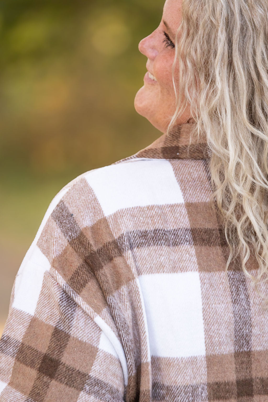 IN STOCK Norah Plaid Shacket - Neutral Tones | Women's Shacket