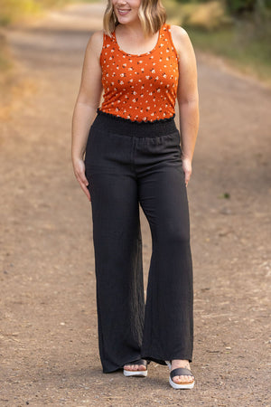 IN STOCK Presley Palazzo Pants - Black | Women's Wide-Leg Pants