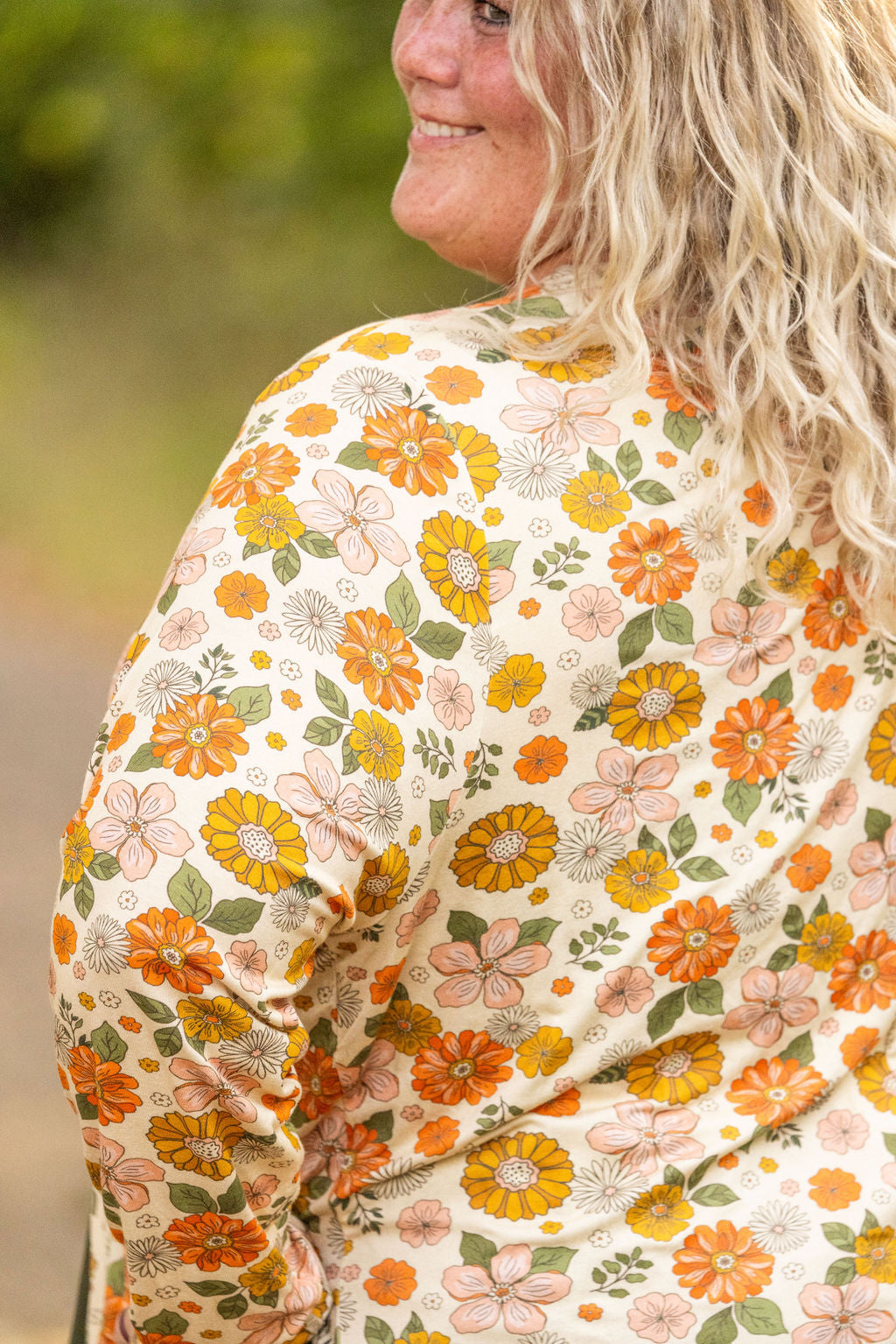 IN STOCK Classic Cardigan - Fall Boho Floral