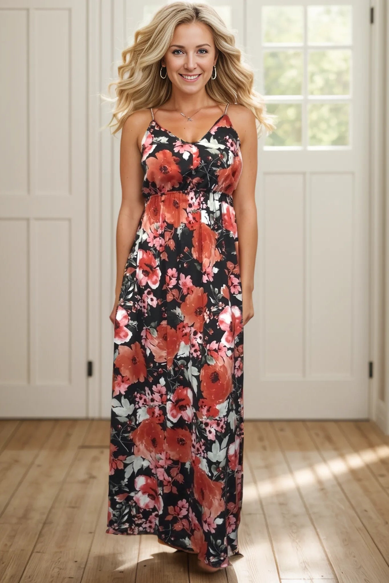 Beauty in Darkness - Maxi Dress