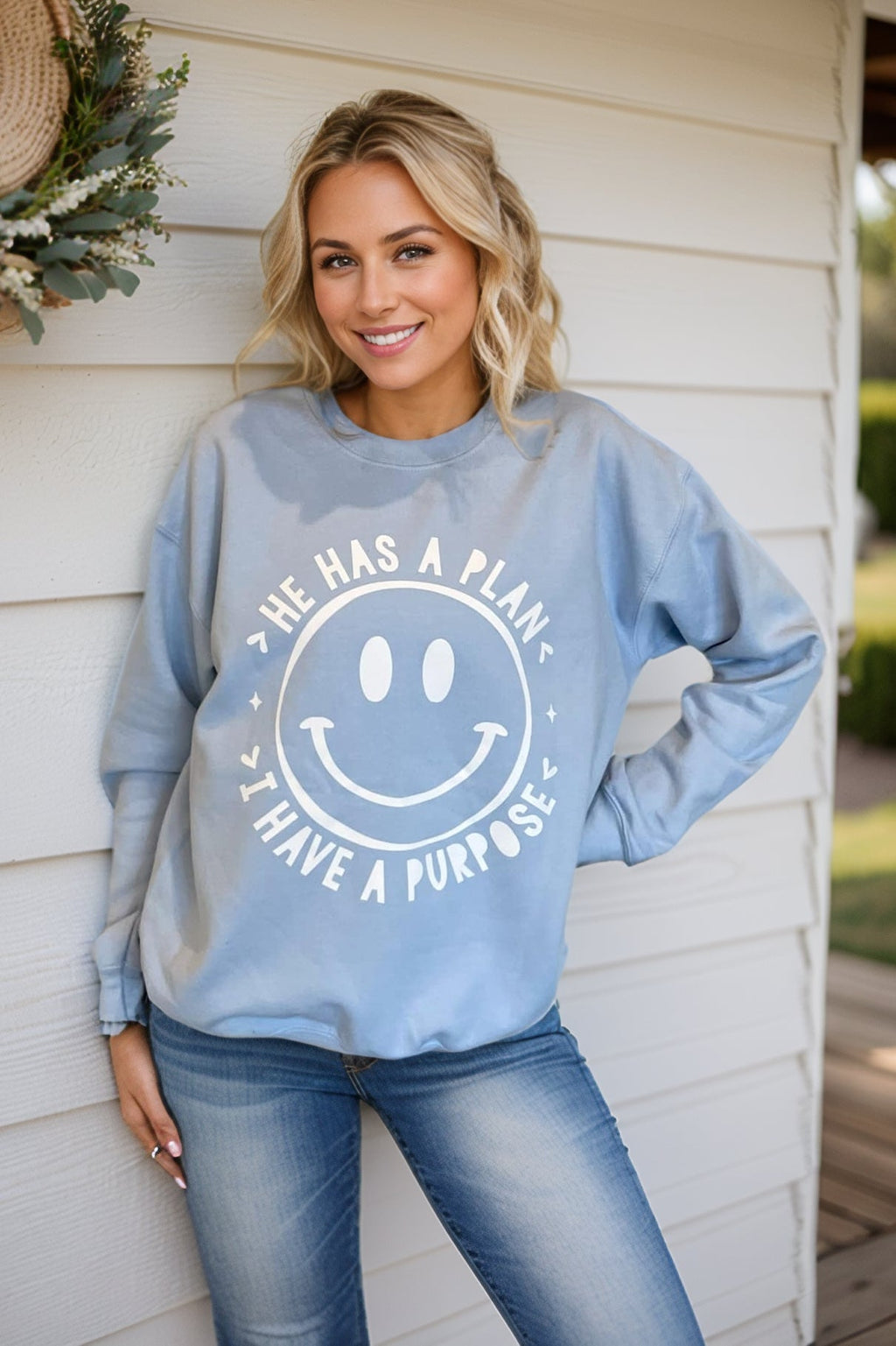 He Has a Plan Sweatshirt