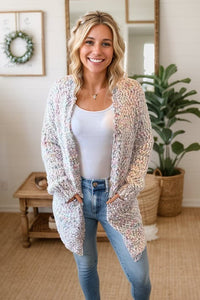 Popcorn Confetti Cardigan