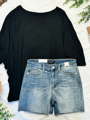 IN STOCK Darcy Dolman Top - Black | Women's Flowy Top