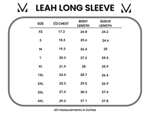 IN STOCK Leah Long Sleeve Women's Top