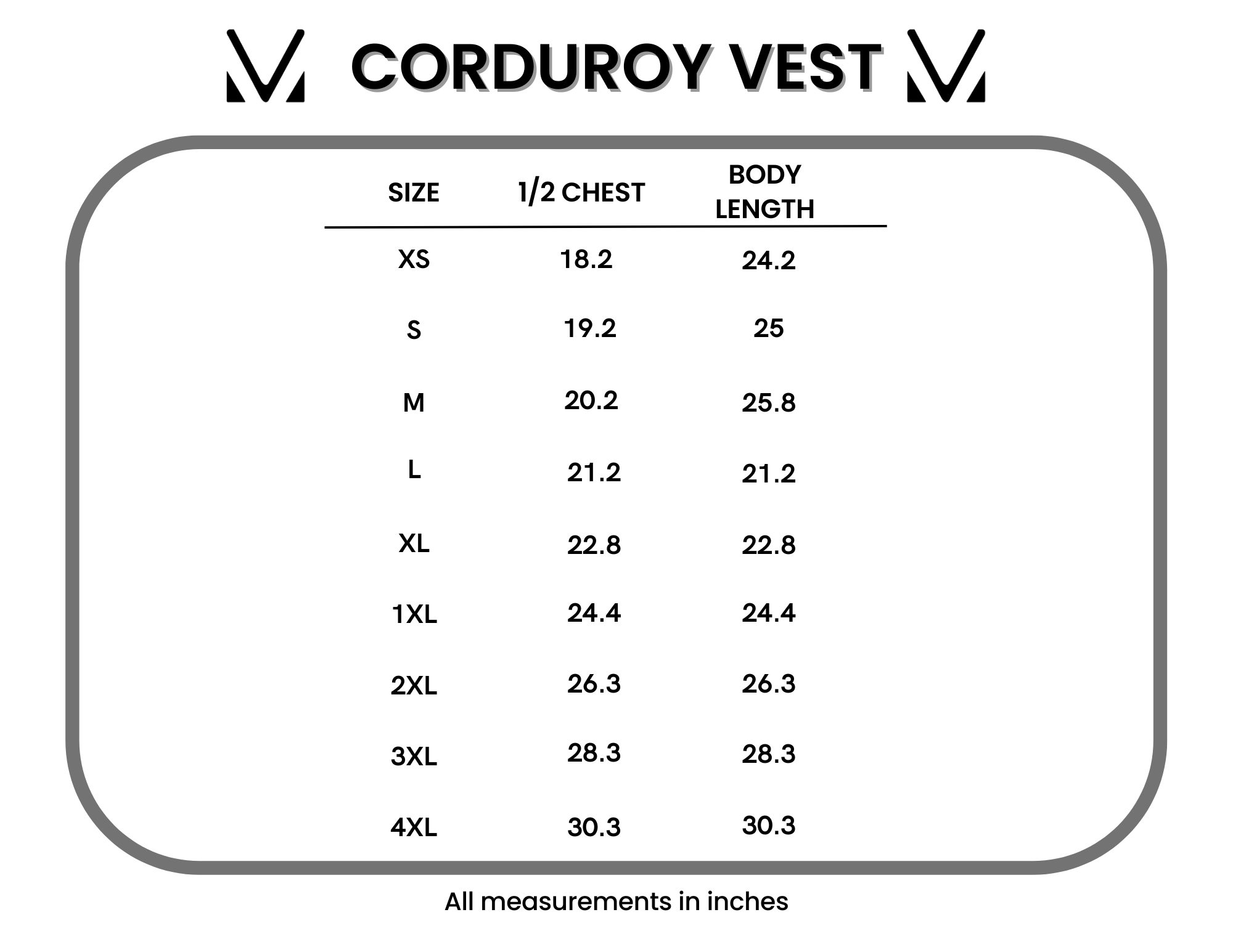 IN STOCK Corduroy Vest - Pumpkin