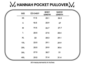 IN STOCK Hannah Pocket Pullover - Red