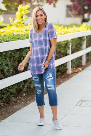 Country Club Plaid Short Sleeve