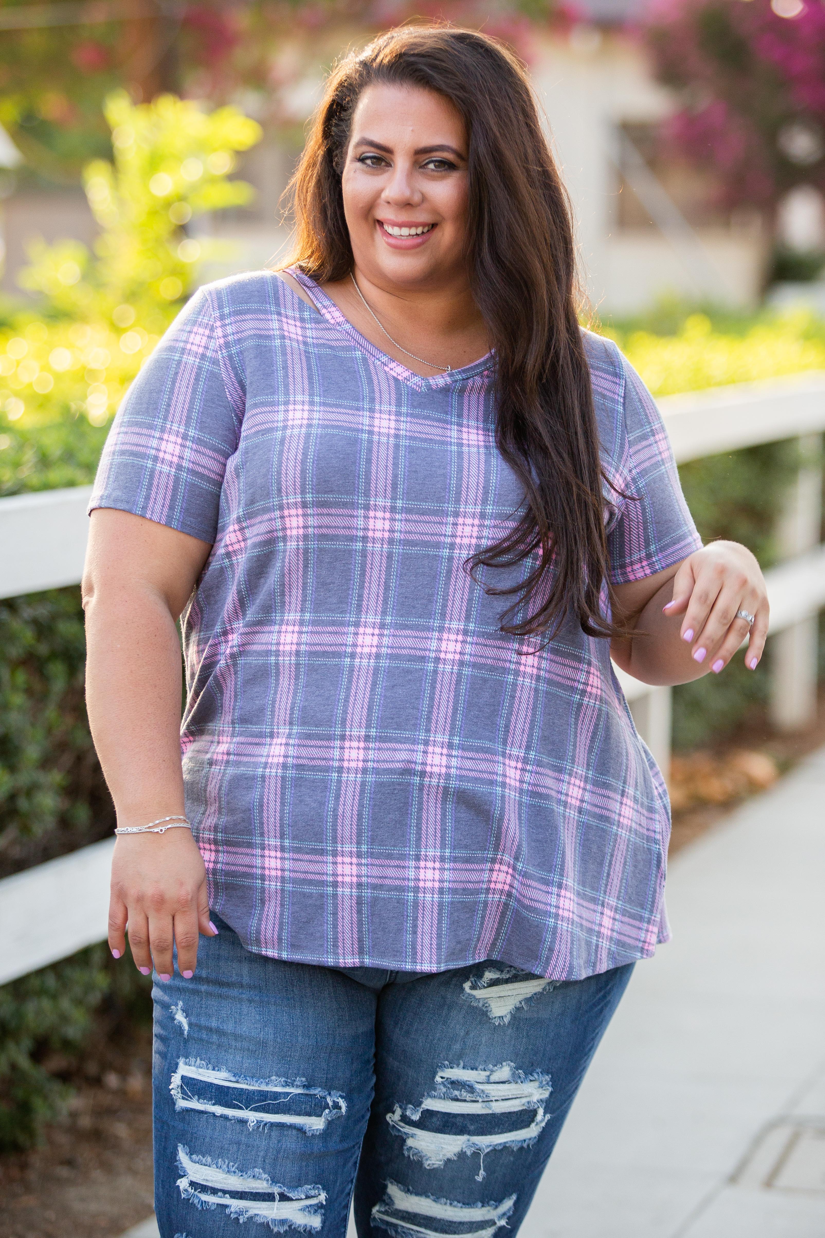 Country Club Plaid Short Sleeve